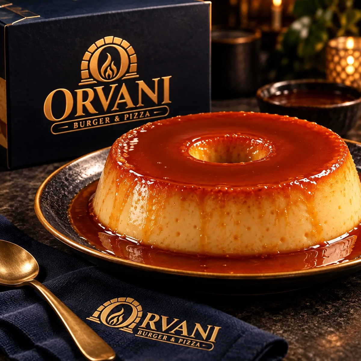 Orvani • Pudim Dourado 500 g